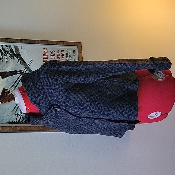 Loose Fit Wool Blend Cardigan - Picture 7 of 12